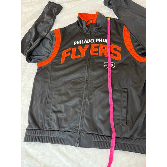 Philadelphia Flyers NHL GIII Carl Banks Jacket Fleece Lined Kids L/XL /Adult Sm - Picture 10 of 10